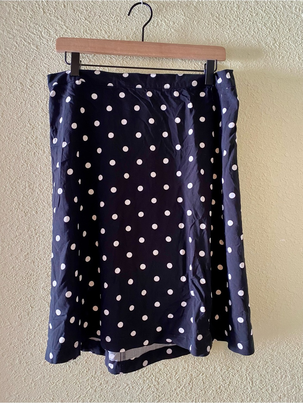 Old Navy Polka Dot A-Line Midi Skirt